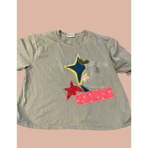 Medium Upcycled Carhartt T-Shirt | Boho Indie Maximalist Reworked